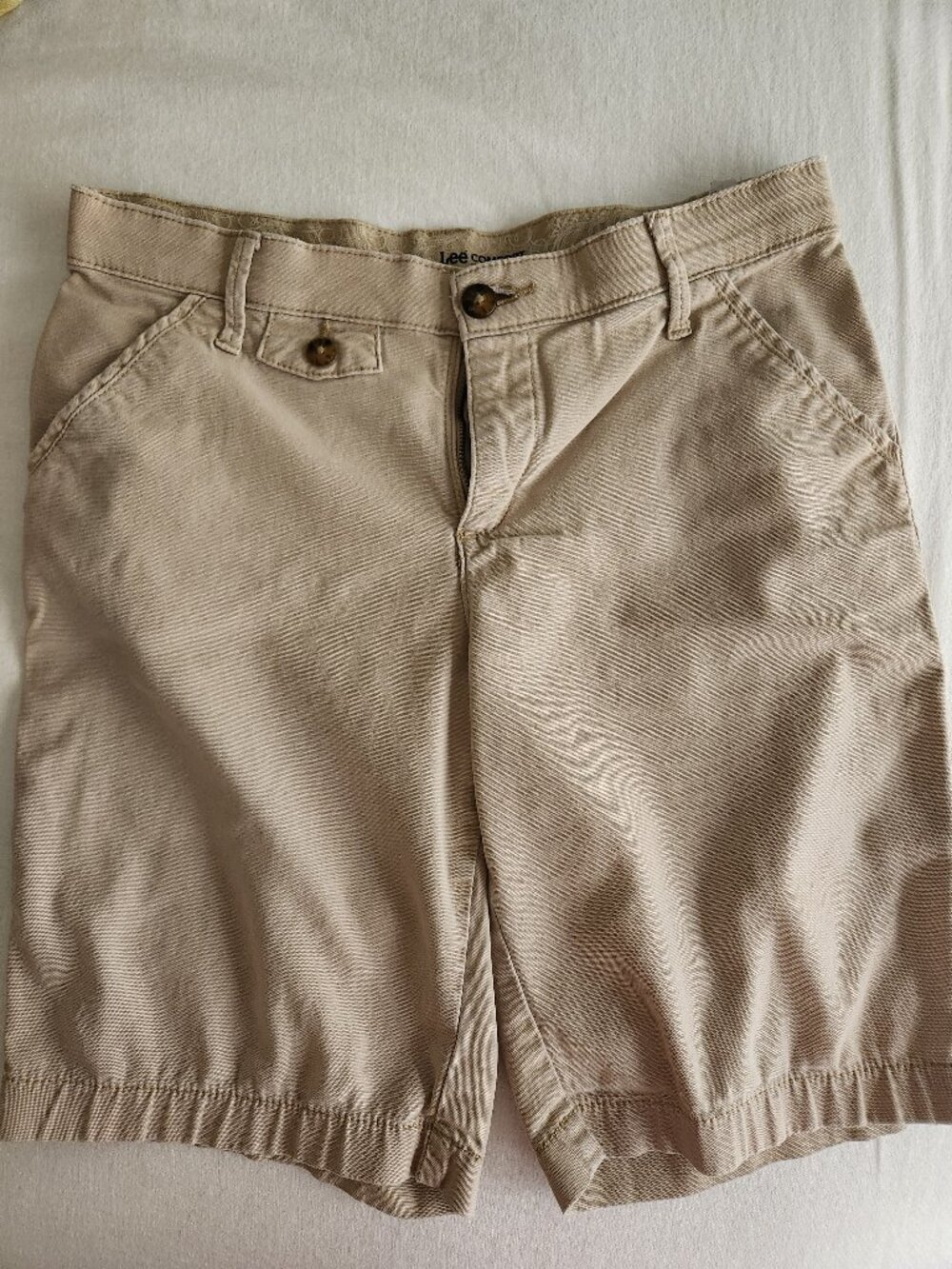Women's Lee Comfort Stretch Waistband Shorts, size 4/M
